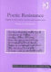 Poetic resistance : English women writers and the early modern lyric /