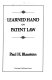 Learned Hand on patent law /