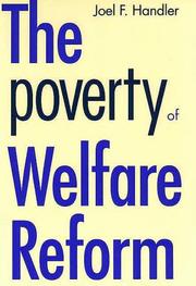 The poverty of welfare reform /