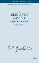 An Elizabeth Gaskell chronology /