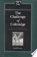 The challenge of Coleridge : ethics and interpretation in Romanticism and modern philosophy /