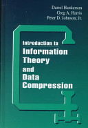 Introduction to information theory and data compression /