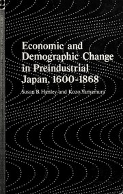 Economic and demographic change in preindustrial Japan, 1600-1868 /