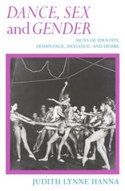 Dance, sex, and gender : signs of identity, dominance, defiance, and desire /