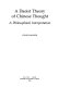 A Daoist theory of Chinese thought : a philosophical interpretation /