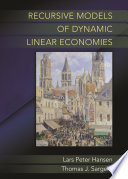 Recursive models of dynamic linear economies /