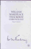 A William Makepeace Thackeray chronology /