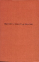 Freedom in agricultural education /