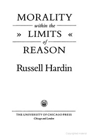 Morality within the limits of reason /