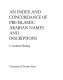 An index and concordance of pre-Islamic Arabian names and inscriptions /