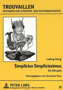 Simplicius Simplizissimus : ein Hörspiel /