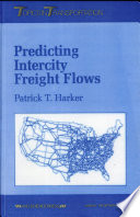 Predicting intercity freight flows /