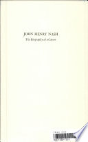 John Henry Nash: the biography of a career /