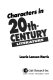 Characters in 20th-century literature /