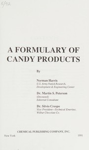 A formulary of candy products /