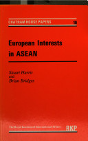 European interests in ASEAN /