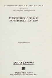 The control of public expenditure, 1979-1989 /