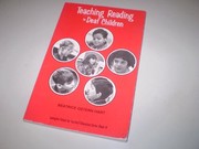 Teaching reading to deaf children /