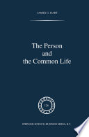 The person and the common life : studies in a Husserlian social ethics /