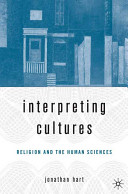 Interpreting cultures : literature, religion, and the human sciences /
