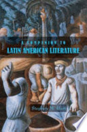 A companion to Latin American literature /