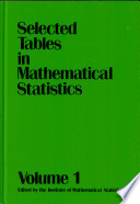 Selected tables in mathematical statistics /