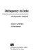 Delinquency in India : a comparative analysis /