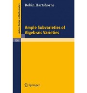 Ample subvarieties of algebraic varieties /