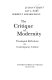 The critique of modernity : theological reflections on contemporary culture /