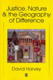 Justice, nature and the geography of difference /