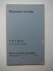 Manorial records /