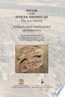 Socoh of the Judean shephelah : the 2010 survey /