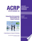 Integrating environmental sustainability into airport contracts /