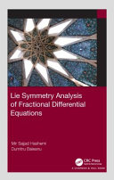 Lie symmetry analysis of fractional differential equations /