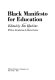 Black manifesto for education /