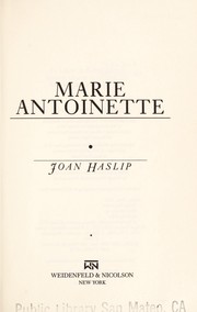 Marie Antoinette /