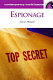 Espionage : a reference handbook /