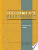 Performance measurement : getting results /