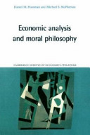 Economic analysis and moral philosophy /