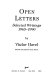 Open letters : selected writings 1965-1990 /