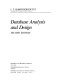 Database analysis and design /