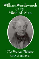 William Wordsworth and the mind of man : the poet as thinker /