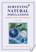 Surveying natural populations : quantitative tools for assessing biodiversity /