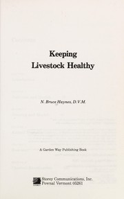 Keeping livestock healthy /