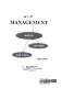 Management : analysis, concepts, and cases /