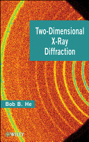 Two-dimensional x-ray diffraction /
