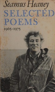 Selected poems, 1965-1975 /