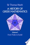 A history of Greek mathematics /