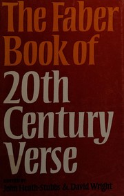 The Faber book of twentieth-century verse /