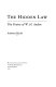 The hidden law : the poetry of W.H. Auden /